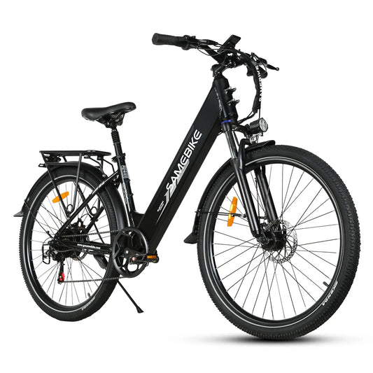 500W Folding E-Bike 27.5'' Speed 36V 15A Power 32km/h Hybrid Electric Bike for Women Electric Bike