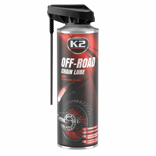 K2 OFF-ROAD CHAIN LUBE 500 ml - motorkerékpár lánckenő (W140)