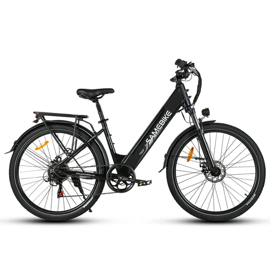 500W Folding E-Bike 27.5'' Speed 36V 15A Power 32km/h Hybrid Electric Bike for Women Electric Bike